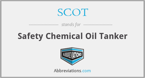 What is the abbreviation for safety chemical oil tanker?